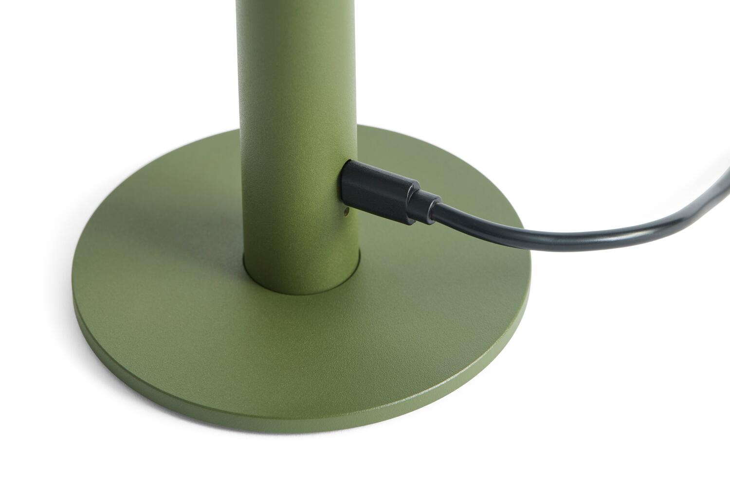 Host Portable lampe, H22 cm - Olive